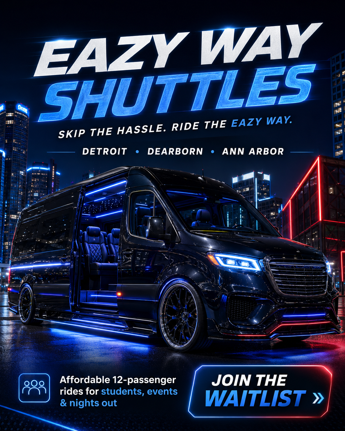 Eazy Way Shuttles luxury van